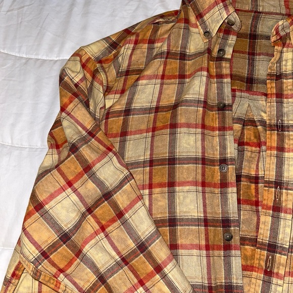 One size urban outfitters distressed vintage flannel - Picture 5 of 8